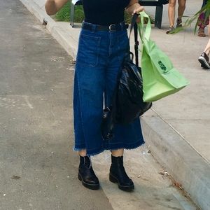 Free People Wide Leg Jeans